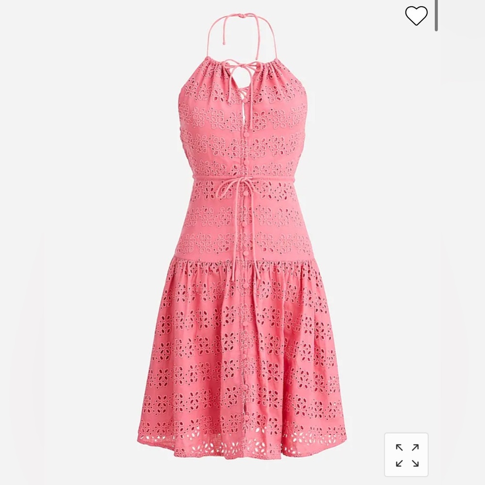 J. Crew Anguilla Halter Dress